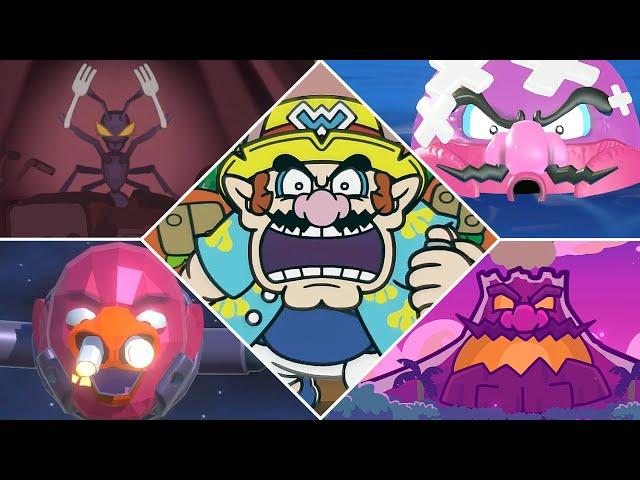 WarioWare: Move It! - All Boss Fights (HD)