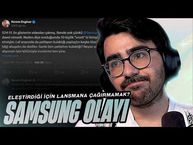 Videoyun - Patlayan Kulaklık Haberi Yaptığı İçin Samsung Lansmanına Çağırılmayan İçerik Üreticisi