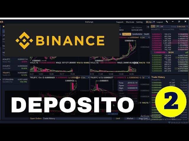 COMO DEPOSITAR EN BINANCE COMPRAR CRIPTOMONEDAS  Y HACER TRADING[Semillero de ingresos] Cryptolab