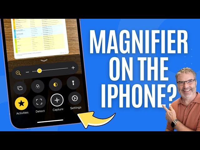 Why You'll LOVE the iPhone Magnifier App!