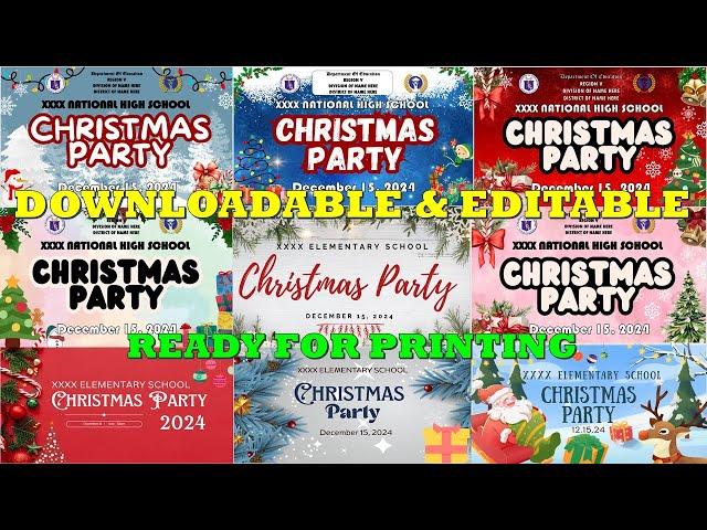 DOWNLOADABLE AND EDITABLE CHRISTMAS PARTY FILES II JUN GULAGULA