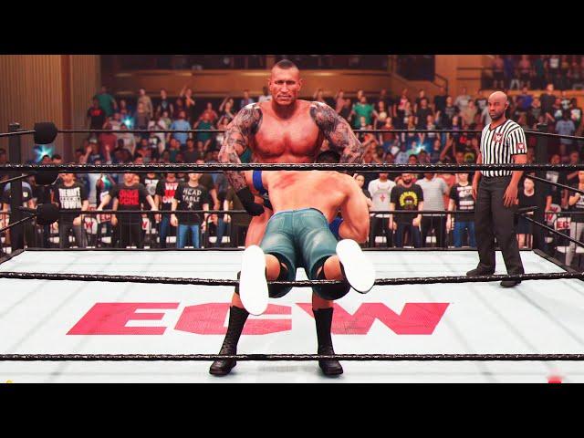 WWE 2K25 - Randy Orton vs John Cena - Gameplay (PS5 UHD) [4K60FPS]