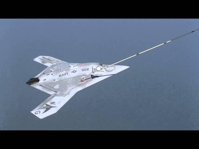 X-47B Completes First Autonomous Aerial Refueling