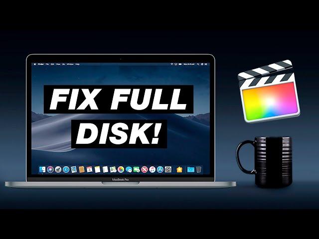 SOLVED: Final Cut Pro X Library Too Big! (FCPX File Managment)