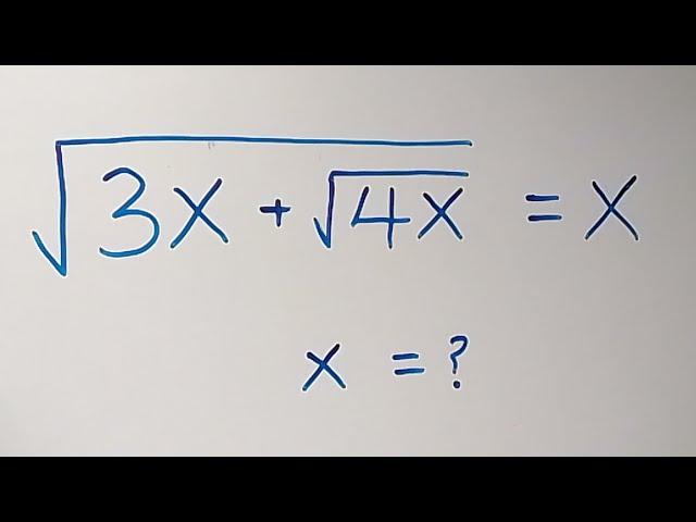 Nice Square Root Math Simplification | How many solutions?