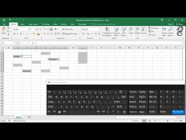 2 Ways To Select Non-Adjacent Cells in Excel