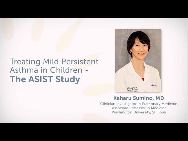 Treating Mild Persistent Asthma in Children