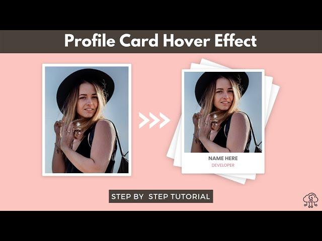 Profile Card Hover Effect in WordPress Using CSS | WordPress Tips and Tricks