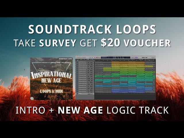 Soundtrack Loops - Get $20 Store Credit with Survey + Inspirational New Age Logic track