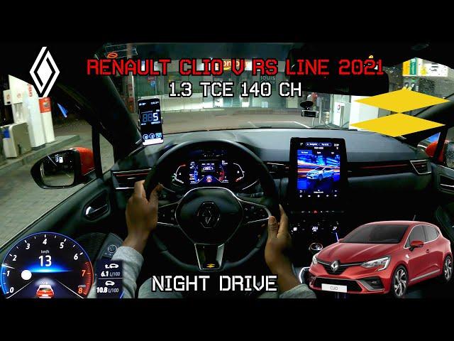 Renault Clio RS Line 140HP Night Drive POV