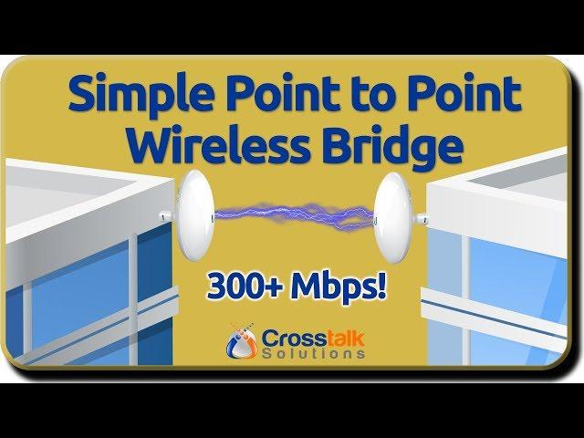 Simple PTP Wireless Bridge