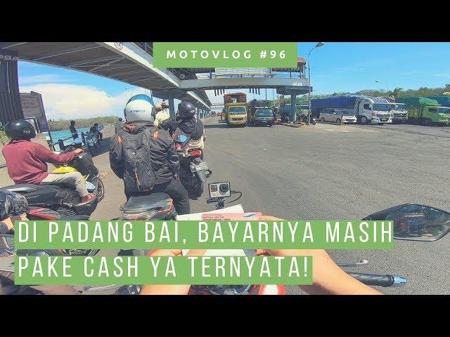 Cara Naik Kapal Ferry Padang Bai Bali Ke Lembar Lombok Dengan Sepeda Motor [ Motovlog Indonesia ]