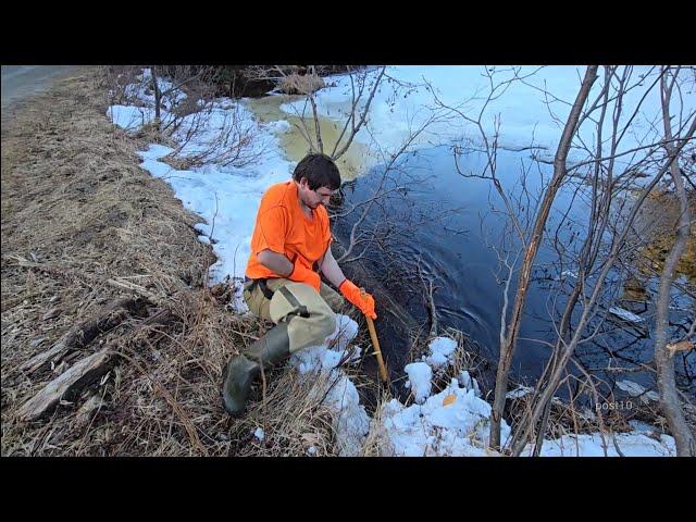 Unclogging Culvert Released Huge Gush Downstream