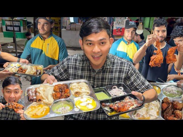 WAH INI MAKANAN INDIA TERENAK SIHPAKET KOMPLIT PIRING SAMPE PENUH!CREAMY BANGET!ABANGNYA GANTENG”