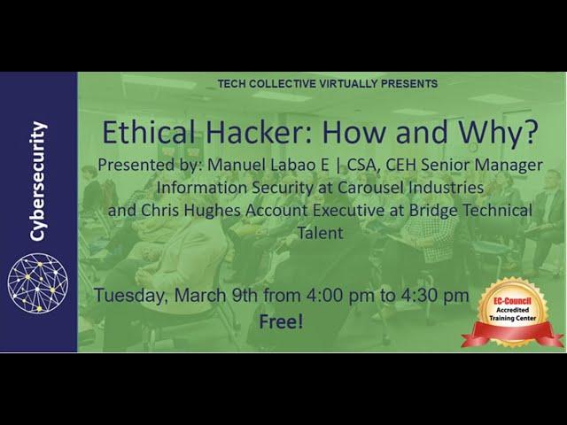 Ethical Hacker: How and Why?