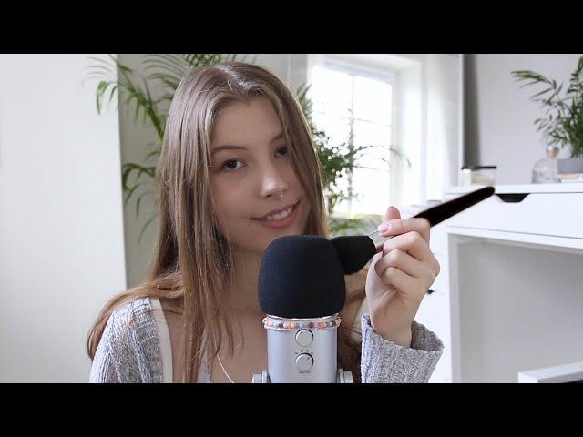 ASMR intense mic brushing & scratching (german/deutsch) | emily asmr