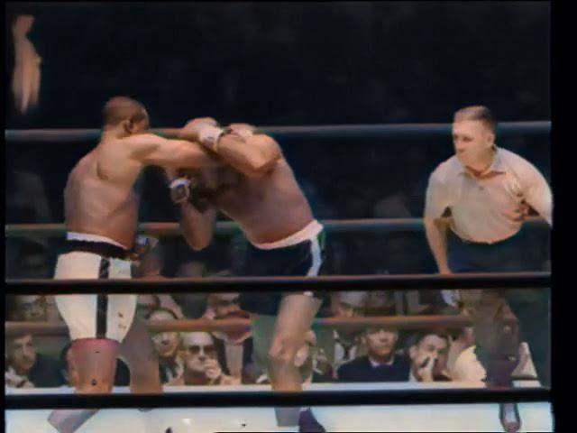 Sonny Liston vs Floyd Patterson II - In Good Quality and Full Color - 1963