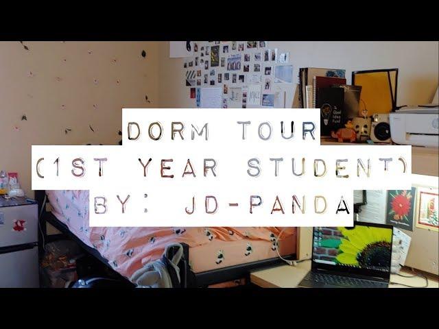 Dorm Tour (Panda Themed) | Drexel University  x Millennium Hall | 1st Year Student | JD-PANDA