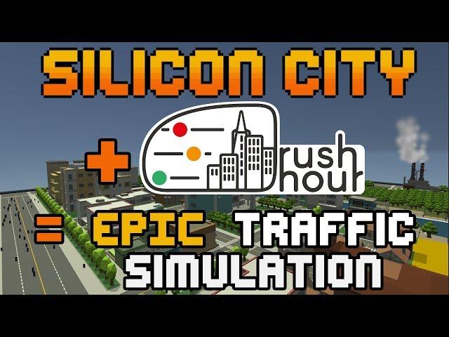 Silicon City + Rushhour = EPIC traffic simulation