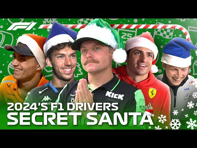 The F1 Grid Does Secret Santa 2024!