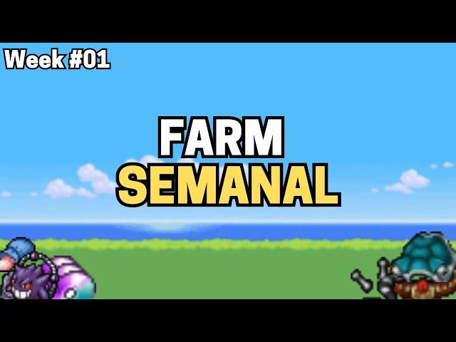 PXG - WEEK 01 | QUAL FOI O FARM SEMANAL ? (UTILIZANDO 4 CHAR'S 600)