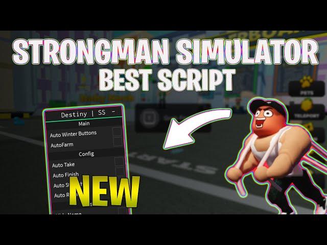 *NEW* Strongman Simulator Script (PASTEBIN 2024) (INFINITE STATS, AUTOFARM, AUTO REBIRTH, ESP)