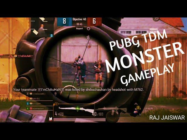 Pubg Monster Gameplay || TDM Montage ||  the one from dark song || Raj Jaiswar