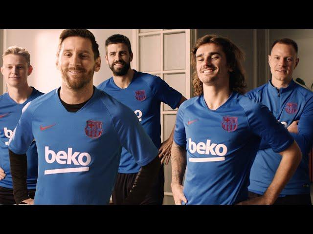 BEKO & BARÇA | Skeptical Kid eats healthy thanks to Messi, Griezmann, Piqué, De Jong & Ter Stegen 