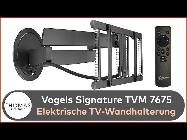 PRODUKTVIDEO + MONTAGE - Vogels SIGNATURE TVM 7675 - elektrische TV-Wandhalterung