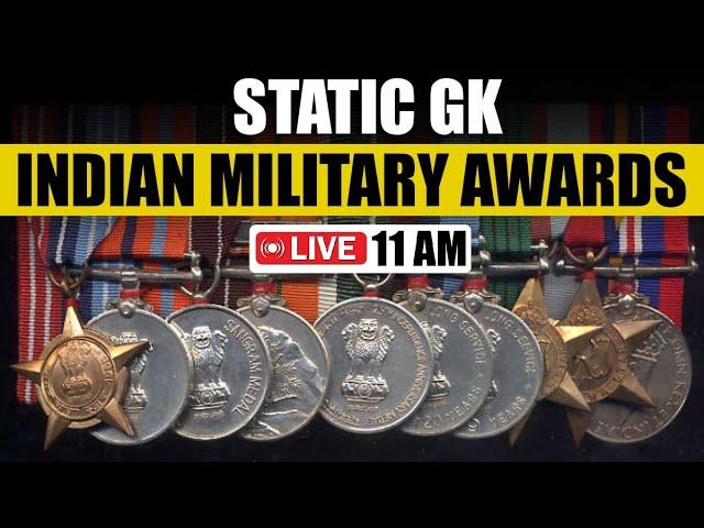 Indian Military Awards | Kargil Vijay Diwas | Important Static GK Topics for ACC, AFCAT, MNS Exam