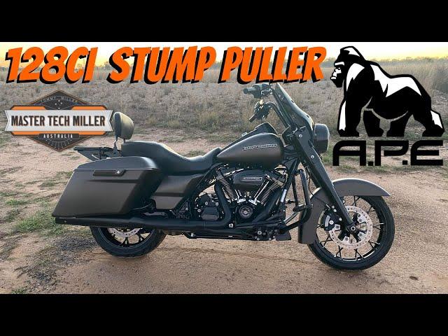 128ci Road King S / APE Stump Puller / Build / Dyno / Test Ride