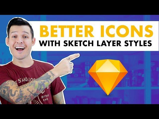 Better Icons with Sketch Layer Styles