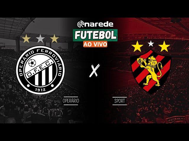 OPERÁRIO X SPORT AO VIVO.  SÉRIE B 2024 35ª RODADA - DIRETO DO GERMANO KRÜGER