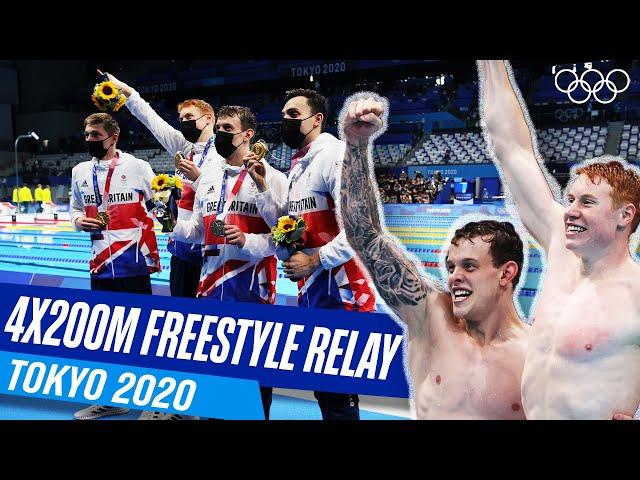 FULL Men's 4x200m Freestyle Relay Final  | Tokyo 2020 Replays ‍️