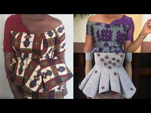 How To Cut An Off Shoulder Blouse With High Low Pleated Flare (Part 1)