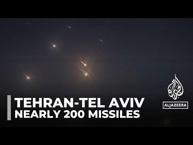 Tehran launches nearly 200 missiles; Netanyahu: "Iran made a big mistake, it will pay for it"