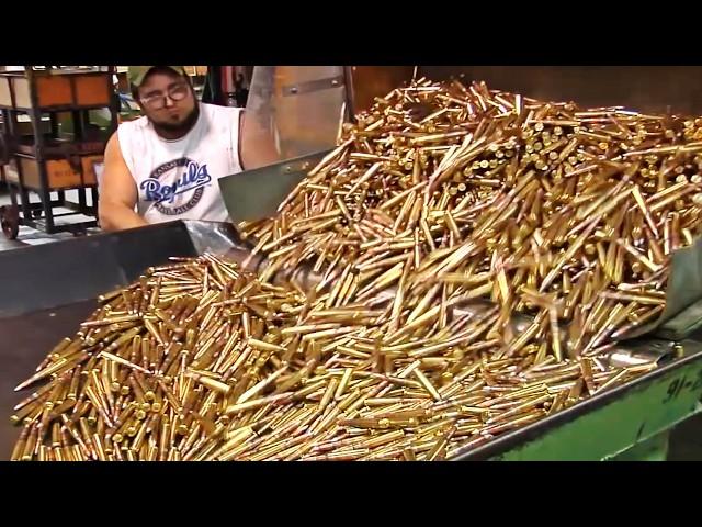 COMO se HACEN las BALAS en la FÁBRICA | Como FUNCIONA una BALA