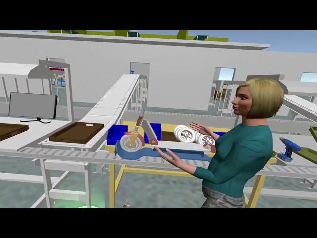 Process Simulate Virtual Reality add-on for assembly planning and validation