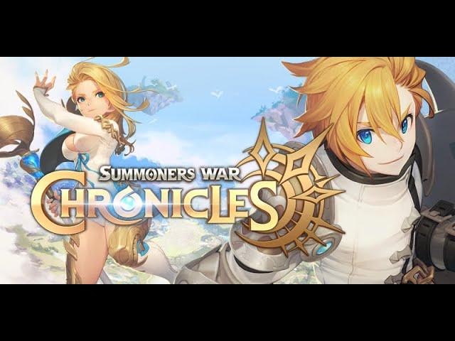 The Beginning of new journey Summoners War Chronicles Gameplay #4 (No Commentary)