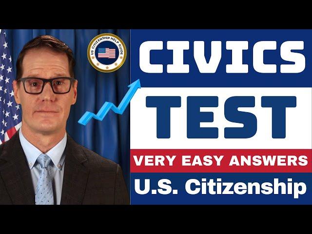 2023, ▶️American Citizenship, Civics Test Questions, Ciudadania Americana, US Citizenship Test, 23