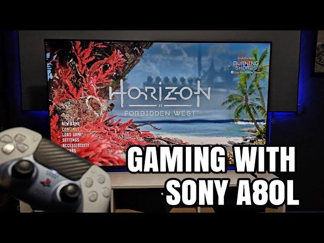 Sony Oled A80L Gaming Features and Settings