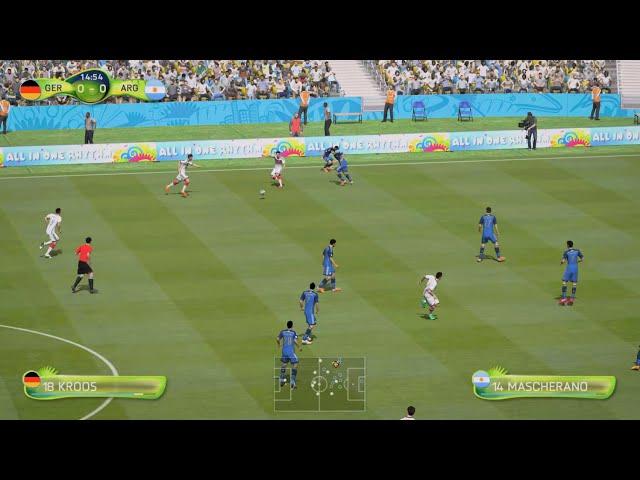 2014 FIFA World Cup: Germany vs Argentina [FULL MATCH] | FIFA 14 (PS5) [4K]