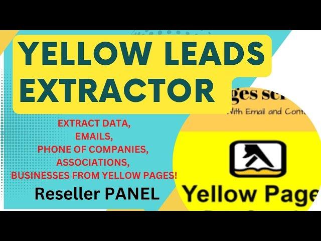 VERSION 8.5.7|RESELLER PANEL|2022\Yellow Pages leads ExtractoR