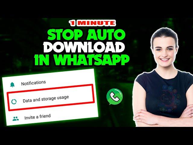 How to stop auto download in whatsapp 2024 (Quick & Easy)