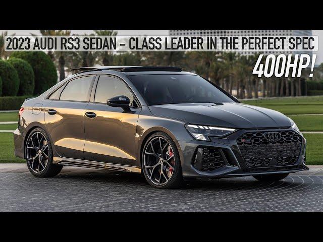 2023 AUDI RS3 SEDAN - BEST PERFORMANCE IN CLASS - 400HP 5Cylinder beast in stunning locations - 4K