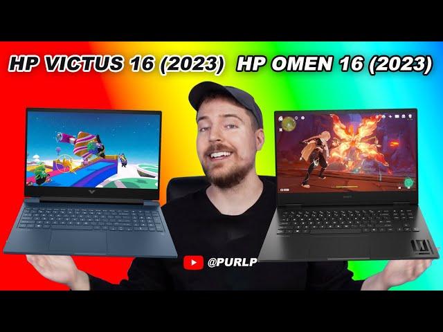 HP Victus 16 (2023 Intel) vs HP Omen 16 2023