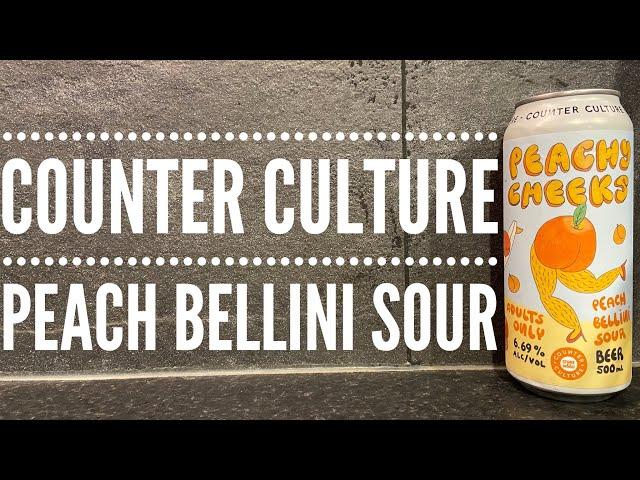 Stone & Wood Counter Culture Peachy Cheeks Peach Bellini Sour | Australian Craft Beer Review