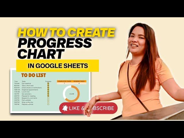 Creating a Dynamic Progress Chart in Google Sheets: Step-by-Step Tutorial