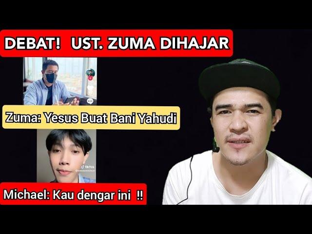 UST. ZUMA DI TAK BERKUTIK LAWAN MICHAEL INC DALAM DEBAT LIVE DI TIK TOK ISLAM-KRISTEN