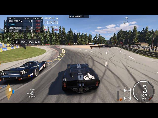 Ford GT40 MK II in an Epic Race at Le Mans (Forza Motorsport)